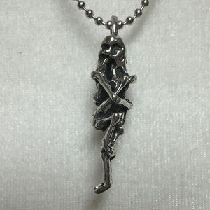 Whimsical Silver Pendant Necklace